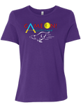 GONC/Bella Canvas Women Relaxed Fit All Cotton/6400/