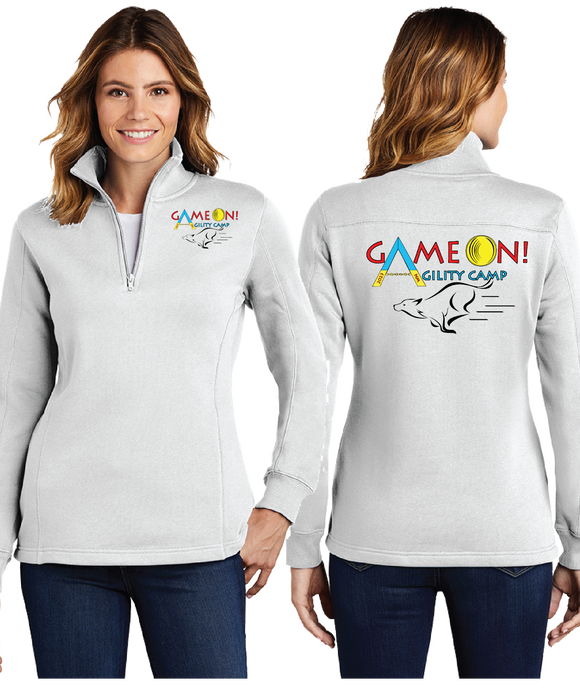 GONC/Ladies 9oz Quarter Zip Sweatshirt/LST253/