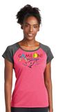 GONC/Ladies Heather On Heather Contender Scoop Neck Tee/LST362/