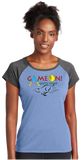 GONC/Ladies Heather On Heather Contender Scoop Neck Tee/LST362/