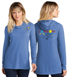 GONC/Sport Tek Women TriBlend Wicking Long Sleeve Hoodie/LST406/
