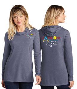 GONC/Sport Tek Women TriBlend Wicking Long Sleeve Hoodie/LST406/