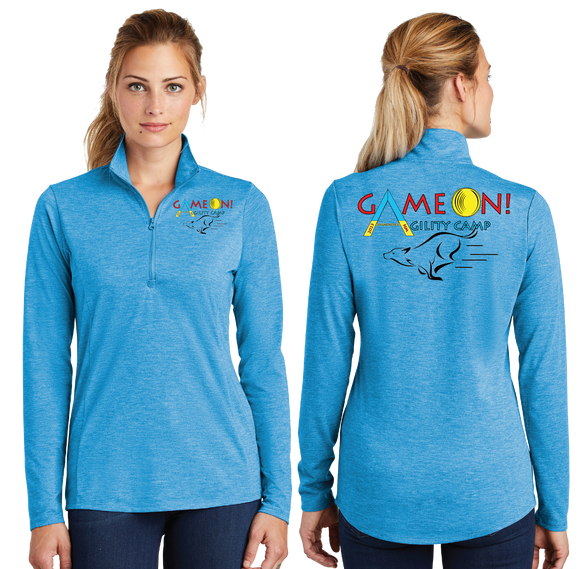 GONC/TriBlend Wicking Lightweight Quarter Zip Pullover/LST407/