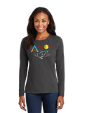GONC/Women Long Sleeve Core Cotton Tee/LPC54LS/