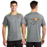 GONC/Sport Tek Heather Colorblock Contender Tee/ST361/