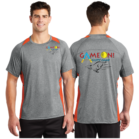 GONC/Sport Tek Heather Colorblock Contender Tee/ST361/