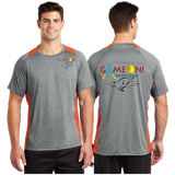 GONC/Sport Tek Heather Colorblock Contender Tee/ST361/