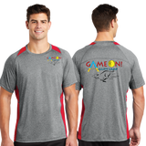 GONC/Sport Tek Heather Colorblock Contender Tee/ST361/