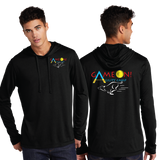 GONC/UniSex Sport Tek TriBlend Wicking Long Sleeve Hoodie /ST406/