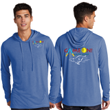 GONC/UniSex Sport Tek TriBlend Wicking Long Sleeve Hoodie /ST406/