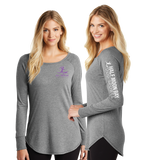 HMBDS24/Women’s Perfect Tri Long Sleeve Tunic Tee/DT132L