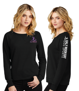 HMBDS24/Women Featherweight French Terry Long Sleeve Crewneck/DT672