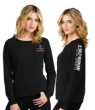 HMBDS24/Women Featherweight French Terry Long Sleeve Crewneck/DT672