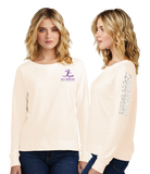 HMBDS24/Women Featherweight French Terry Long Sleeve Crewneck/DT672