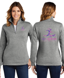 HMBDS24/Ladies 9oz Quarter Zip Sweatshirt/LST253/