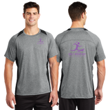 HMBDS24/Sport Tek Heather Colorblock Contender Tee/ST361/