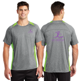 HMBDS24/Sport Tek Heather Colorblock Contender Tee/ST361/