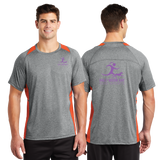 HMBDS24/Sport Tek Heather Colorblock Contender Tee/ST361/