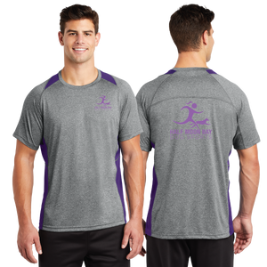 HMBDS24/Sport Tek Heather Colorblock Contender Tee/ST361/