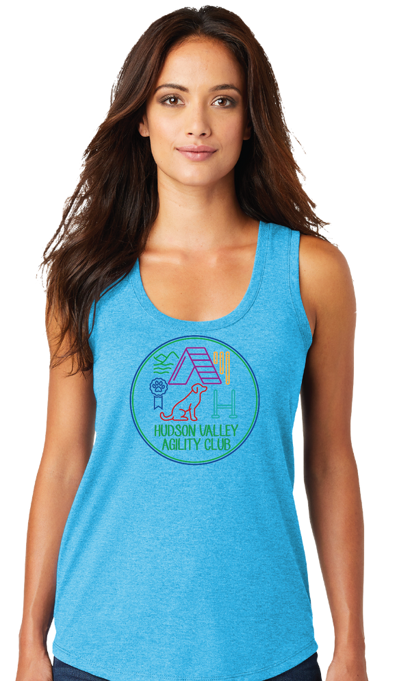 HVAC/Women TriBlend Racerback Tank Top/DM138L/