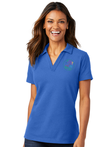 HVAC/ Port Authority Ladies C FREE Cotton Blend Pique Polo/LK867