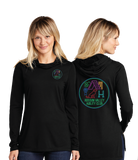 HVAC/Sport Tek Women TriBlend Wicking Long Sleeve Hoodie/LST406/