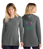 HVAC/Sport Tek Women TriBlend Wicking Long Sleeve Hoodie/LST406/