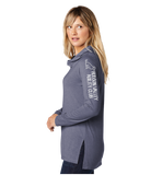 HVAC/Sport Tek Women TriBlend Wicking Long Sleeve Hoodie/LST406/