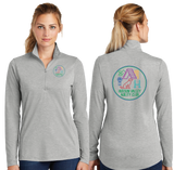 HVAC/TriBlend Wicking Lightweight Quarter Zip Pullover/LST407/