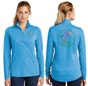 HVAC/TriBlend Wicking Lightweight Quarter Zip Pullover/LST407/