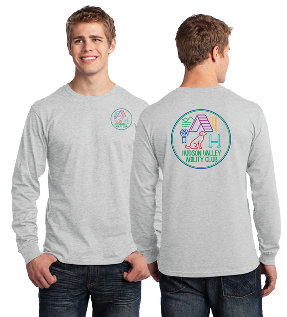 HVAC/Port and Co Long Sleeve Core Cotton Tee/PC54LS/