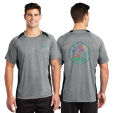 HVAC/Sport Tek Heather Colorblock Contender Tee/ST361/