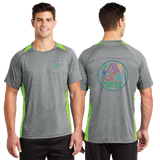 HVAC/Sport Tek Heather Colorblock Contender Tee/ST361/