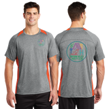 HVAC/Sport Tek Heather Colorblock Contender Tee/ST361/