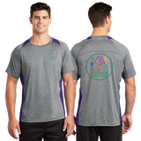 HVAC/Sport Tek Heather Colorblock Contender Tee/ST361/