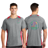 HVAC/Sport Tek Heather Colorblock Contender Tee/ST361/