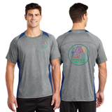 HVAC/Sport Tek Heather Colorblock Contender Tee/ST361/