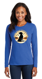 IVRC/Women Long Sleeve Core Cotton Tee/LPC54LS/