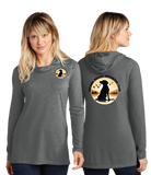 IVRC/Sport Tek Women TriBlend Wicking Long Sleeve Hoodie/LST406/
