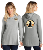 IVRC/Sport Tek Women TriBlend Wicking Long Sleeve Hoodie/LST406/