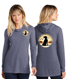 IVRC/Sport Tek Women TriBlend Wicking Long Sleeve Hoodie/LST406/