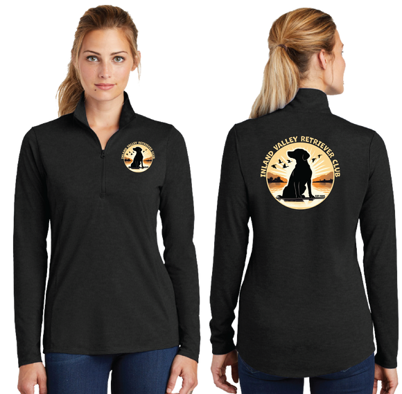 IVRC/TriBlend Wicking Lightweight Quarter Zip Pullover/LST407/