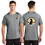 IVRC/Sport Tek Heather Colorblock Contender Tee/ST361/