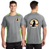 IVRC/Sport Tek Heather Colorblock Contender Tee/ST361/