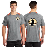IVRC/Sport Tek Heather Colorblock Contender Tee/ST361/