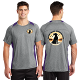 IVRC/Sport Tek Heather Colorblock Contender Tee/ST361/