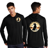 IVRC/UniSex Sport Tek TriBlend Wicking Long Sleeve Hoodie /ST406/