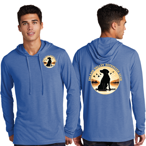 IVRC/UniSex Sport Tek TriBlend Wicking Long Sleeve Hoodie /ST406/