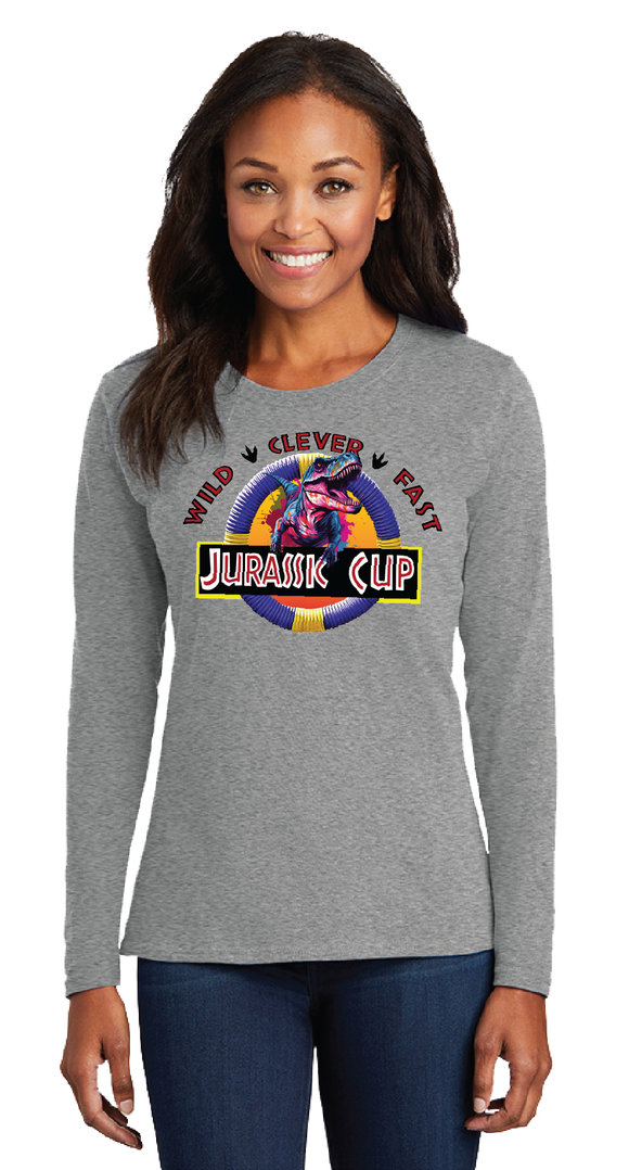 JCUP23/Women Long Sleeve Core Cotton Tee/LPC54LS/