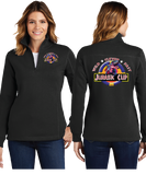 JCUP23/Ladies 9oz Quarter Zip Sweatshirt/LST253/